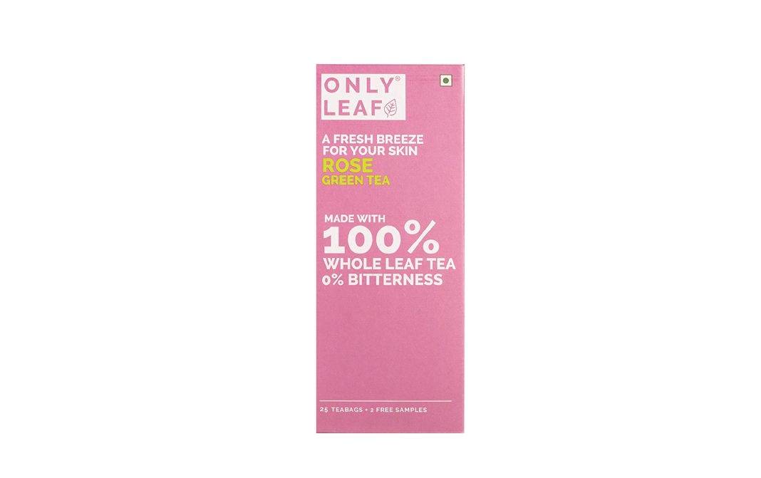 Only Leaf Rose Green Tea    Pack  27 pcs